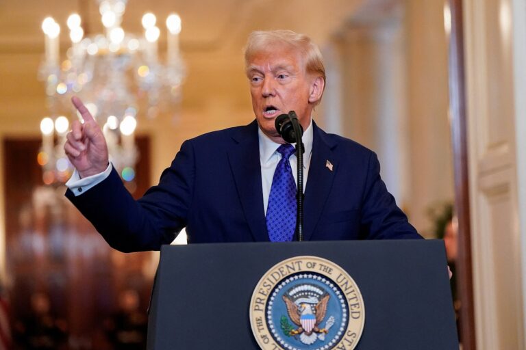 Trump diz que “definitivamente” vai impor tarifas a produtos da União Europeia
