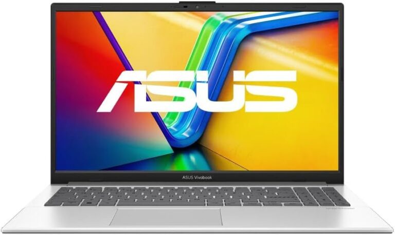 Notebook ASUS Vivobook Go 15 Intel Core i3, 4 GB 256 GB SSD, W11 Home, Tela 15.6″ FHD, Cool Silver – E1504GA-NJ441W