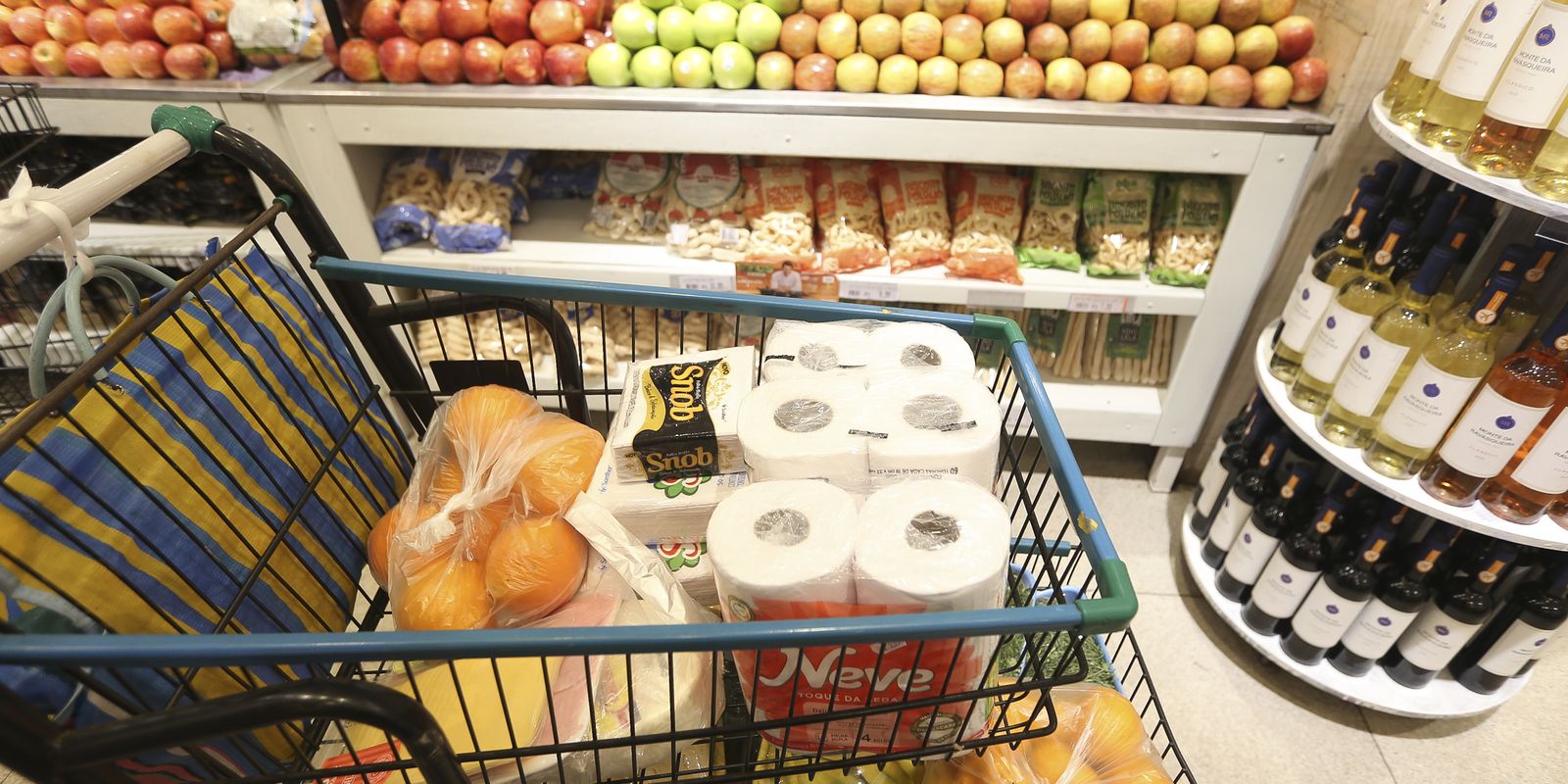 Consumo nos lares brasileiros cresce 2,24% no primeiro bimestre