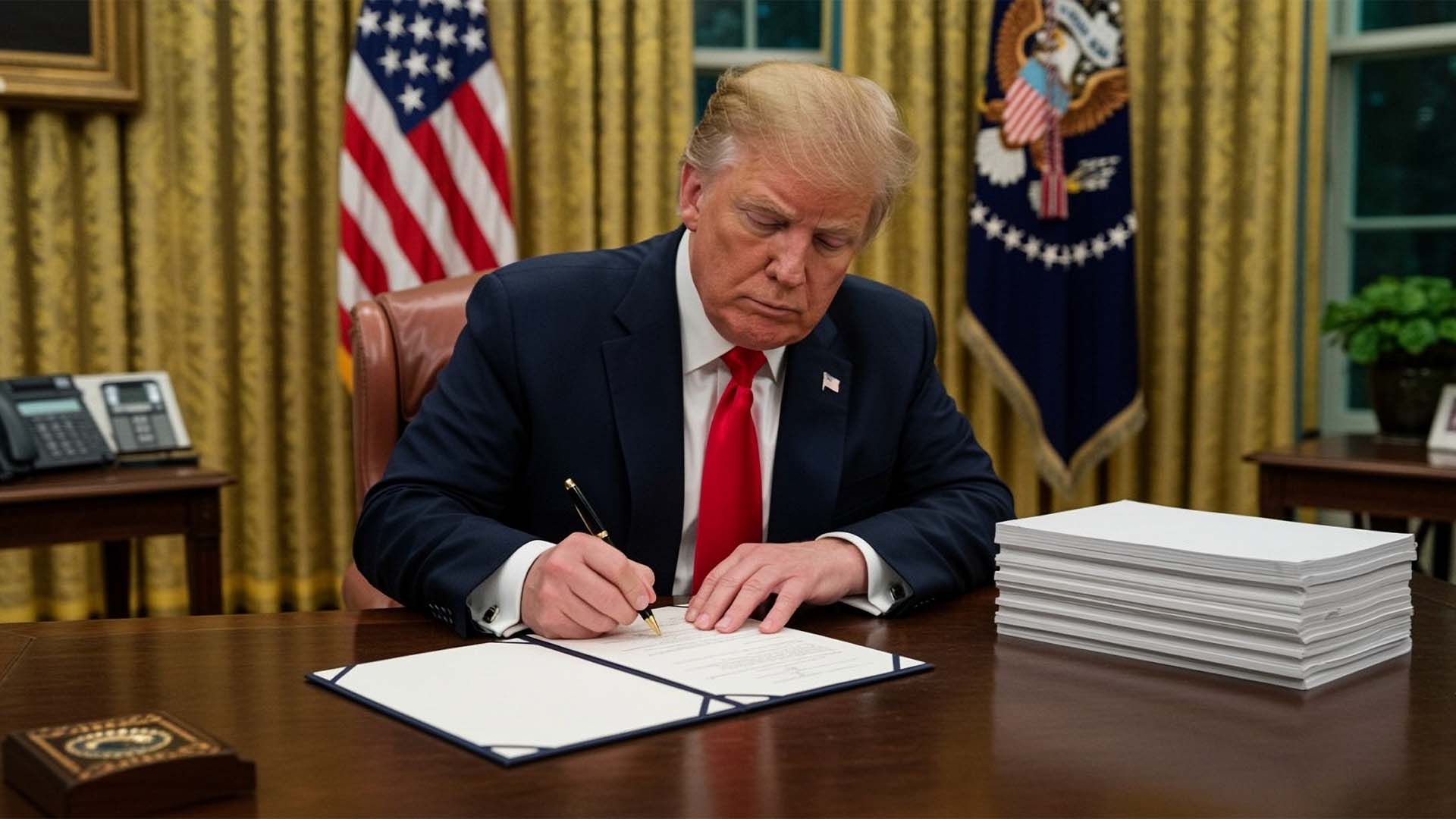 Trump; guerra comercial