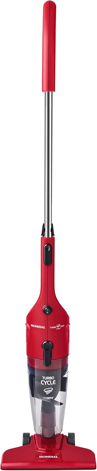 Aspirador de Pó Turbo Cycle, Mondial, Vermelho/Preto, 1100W, 220V – AP-36