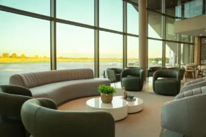 Um dia no luxuoso terminal aéreo dos irmãos Maggi Scheffer
